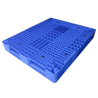 พาเลทพลาสติก HDPE ที่ไม่ผ่านกรด พาเลทแบบสองหน้า Euro Style