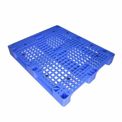พาเลทพลาสติก HDPE 48x40 ขนาดใหญ่สีน้ำเงิน Euro 2500Kg Static Load