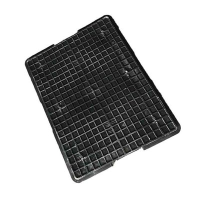 PE ESD กล่องพลาสติกสีดำ 540 * 420 กล่องเคลื่อนย้ายพลาสติก 40L Plastic
