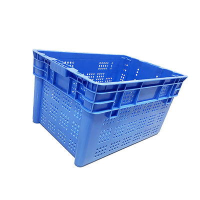 ลังพลาสติกซ้อนได้ซ้อนกันได้ 600X400mm HDPE สำหรับ Port