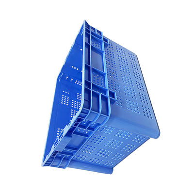 HDPE Turnover ลังพลาสติกเคลื่อนย้าย Nestable Logistic 23.6X15.7 '