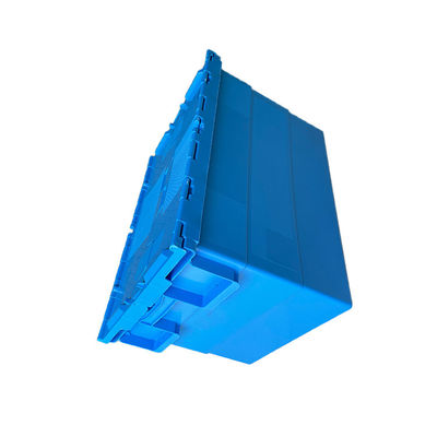 ISO9001 600x400 Blue HDPE พาเลทพลาสติก ESD สำหรับย้ายบ้านจัดเก็บไฟล์