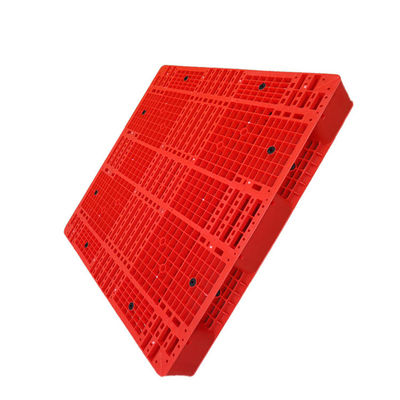 HDPE 1200x1200 พาเลทพลาสติกที่ถูกสุขอนามัย Double Faced BDE Free