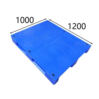 Polypropylene Double Face Pallet Economy PE Blue 1200 X 1000 สำหรับรถยก