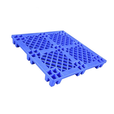 1100 X 1100 X 145 พาเลทพลาสติก HDPE สีน้ำเงิน 6.6Kg Nestable Pallet For Food