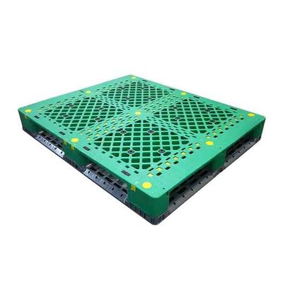 คลังสินค้า 15 กก. พาเลทพลาสติกอุตสาหกรรม 1200x1000 มม. พาเลทพลาสติก 4 ทาง