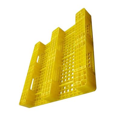 พาเลทพลาสติกอุตสาหกรรมขนาด 43x43 สำหรับการจัดเก็บ 1T Dynamic Load