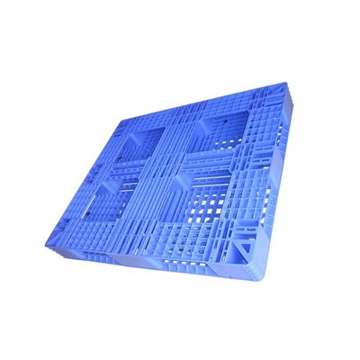 2T Grid 1300 X 1100 พาเลทพลาสติกสีน้ำเงินแบบแร็คได้ที่ใช้ในยา