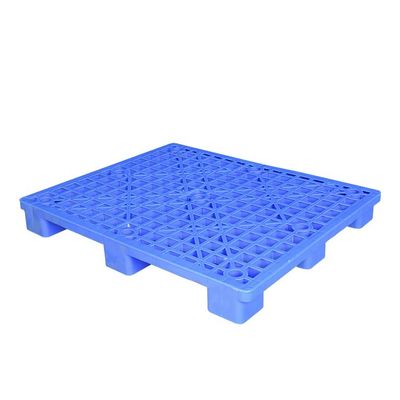 โหลดไดนามิกพาเลทพลาสติกสีน้ำเงิน 600 กก. 1200 X 1000 สำหรับการจัดเก็บ