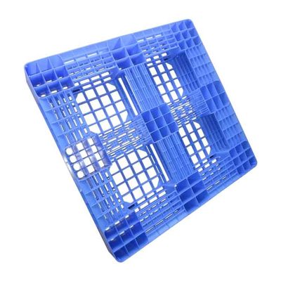พาเลทพลาสติกรีไซเคิล PE หน้าเดียวจัดเก็บ 40x40 Heavy Duty