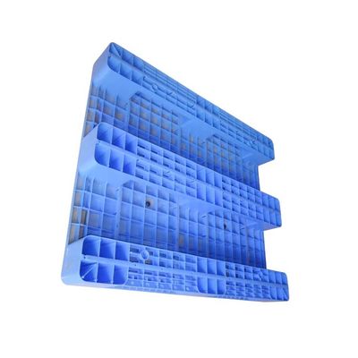 โหลดแบบไดนามิก 1.5T HDPE พาเลทพลาสติกแข็งด้านบน 1200 * 1000 มม. พาเลทพลาสติกรีไซเคิล