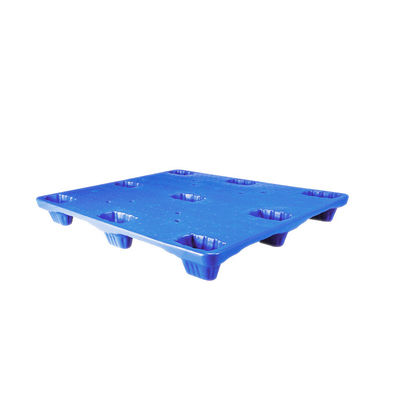 การขนส่งทางลอจิสติกส์ 9.2Kg Nestable Plastic Pallets 110x110 FDA