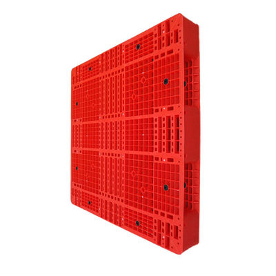 HDPE 1200x1200 พาเลทพลาสติกที่ถูกสุขอนามัย Double Faced BDE Free