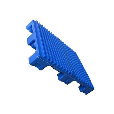 HDPE 1060x750 พาเลทพลาสติกแบบแร็คได้ 4000Kg Logistics Double Faced