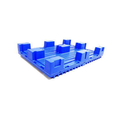ASI 106X75 PE Heavy Duty Pallet Blue Jagged 4000Kg โลโก้ที่กำหนดเอง