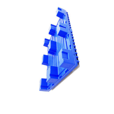 พาเลทพลาสติกฉีดขึ้นรูป HDPE PP 4 ทาง 106x75 พาเลทอุตสาหกรรมคลังสินค้า