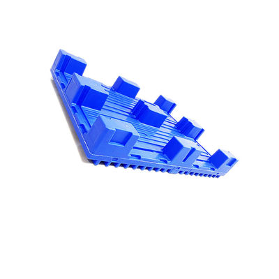 พาเลทพลาสติกฉีดขึ้นรูป HDPE PP 4 ทาง 106x75 พาเลทอุตสาหกรรมคลังสินค้า