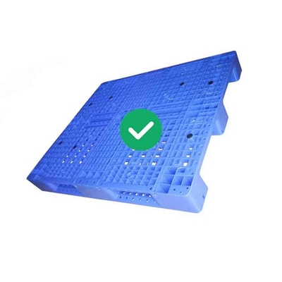 พาเลทแบบเปิดโล่งตามหลักสรีรศาสตร์ 1300x1100 PE 5000Kg Load Hygienic