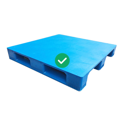 พาเลทสำหรับการขนส่งพลาสติก HDPE 1200x1200 รีไซเคิลถูกสุขลักษณะ 1.2T Load