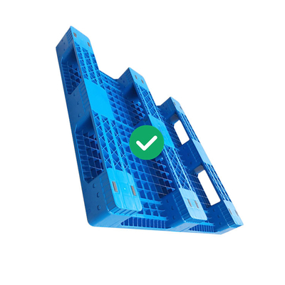 พาเลทพลาสติกฉีดขึ้นรูป 120x120 PE 1.2T Dynamic Load ISO Rectangular