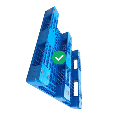 พาเลทพลาสติกแบบฉีดขึ้นรูปสำหรับงานหนัก 1200Kg Dynamic Ergonomic