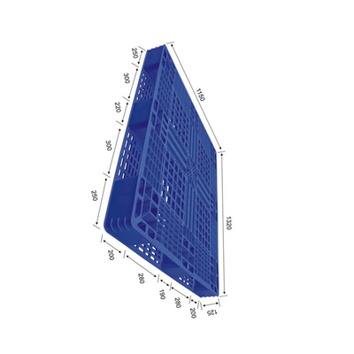 1320X1150 พาเลทส่งออกพลาสติก HDPE Warehouse 1200Kg Dynamic