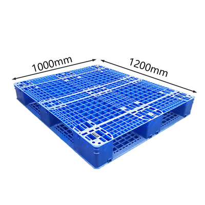 พาเลทพลาสติก HDPE 1200 X 1000 คลังสินค้า 1500Kg พาเลทพลาสติกส่งออกแบบไดนามิก