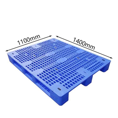 พาเลทพลาสติก HDPE Nestable 1400X1100 คลังสินค้า 1500Kg Dynamic