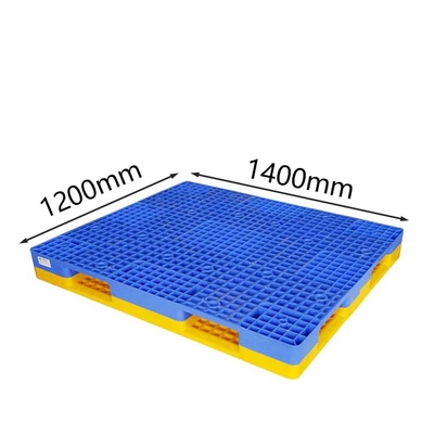 PE Virgin HDPE พาเลทพลาสติกแบบแร็คได้ 1200x1400x150 คลังสินค้า 6000Kg