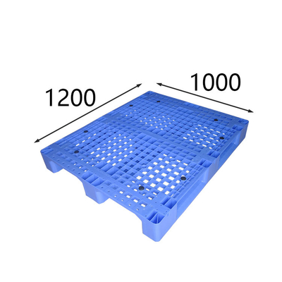 โหลดแบบคงที่ 6000Kg พาเลทพลาสติก HDPE พร้อมคอนเทนเนอร์คลังสินค้า